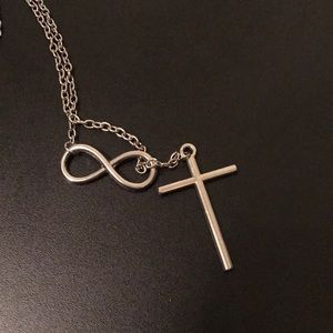 Cross/Infinity Necklace